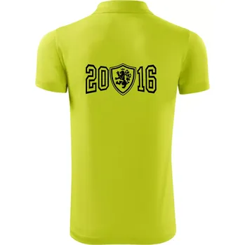 Pánská košile Narozeninový motiv - znak - 2016 - Polokošile Victory sportovní (dresovina) - L ( Limetková )