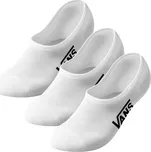 ponožky 3 páry VANS Classic No Show ROX White - XL