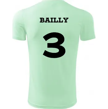 Dres Bailly - Barva: světle mátová, Velikost S