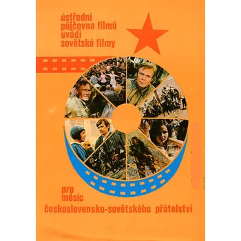 Plechová cedule Plechová retro cedule - Ústřední půjčovna filmů... Provedení: Hliník: 30 x 20 cm