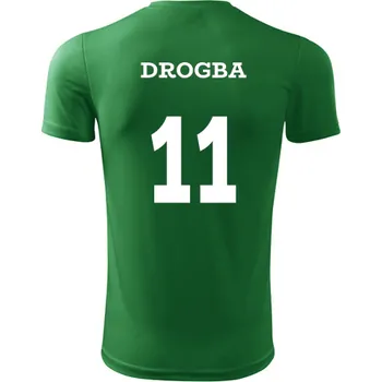 Dres Drogba - Barva: střední zelená, Velikost XXL