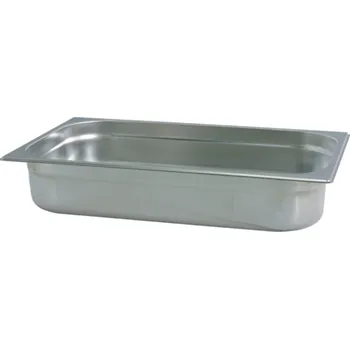 TOMGAST Gastronádoba nerezová profi GN 1/1 530 x 325 mm, hloubka: 100 mm M-11100