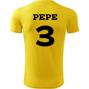 Dres Pepe - Barva: žlutá, Velikost XXL