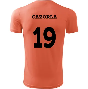 Dres Cazorla - Barva: neonově oranžová, Velikost XXL