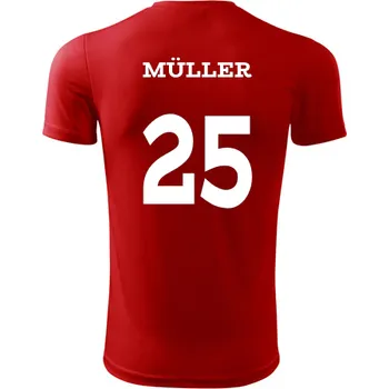 Dres Muller - Barva: červená, Velikost L