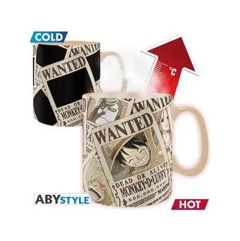 One Piece Wanted - Měnící keramický hrnek 460 ml