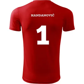 Dres Handanovič - Barva: červená, Velikost S