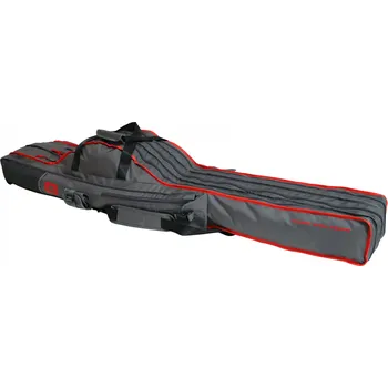 Pouzdro na prut Mikado Obal na pruty 3komorový šedý 160 cm