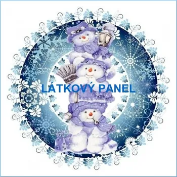 Panel bavlna - VÁNOČNÍ MOTIVY-179-234 Velikost: 15x15cm