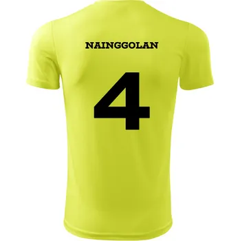 Dres Nainggolan - Barva: neonově žlutá, Velikost XXL