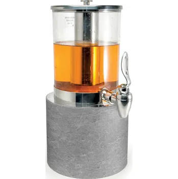 Dávkovač nápoje Chladicí dávkovač na nápoje 3,8 l, se základnou, dekor beton