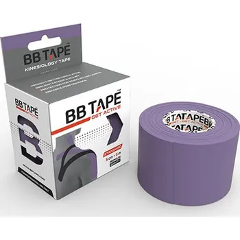 Tejpovací páska Kineziologický tejp BB Tape - 5 m x 5 cm Barva: violet