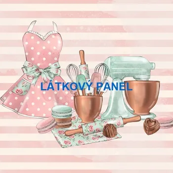 Panel bavlna - Pečení - 144-112 Velikost: 15x15cm