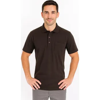 Pánské oblečení Polotričko s límečkem - Hnědé Velikost: M