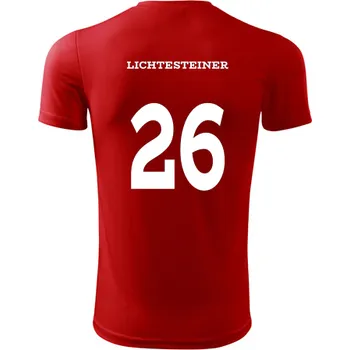 Dres Lichtesteiner - Barva: červená, Velikost M