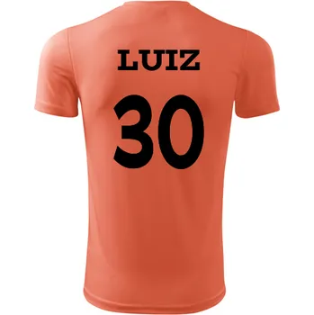 Dres Luiz - Barva: neonově oranžová, Velikost L