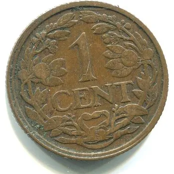 NIZOZEMÍ. 1 cent 1916.