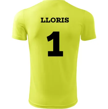 Dres Lloris - Barva: neonově žlutá, Velikost XXL