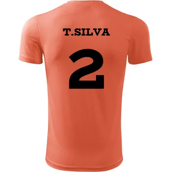 Dres T. Silva - Barva: neonově oranžová, Velikost S