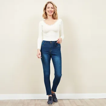 Dámské džíny 3Pagen Džíny tmavě modrá M