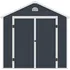Zahradní domek Rojaplast AVE I 242 x 368 x 239 cm tmavě šedý