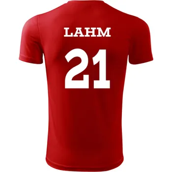 Dres Lahm - Barva: červená, Velikost M