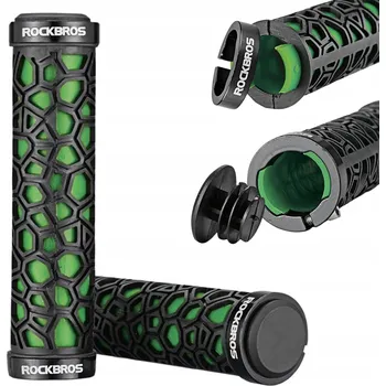 grip ROCKBROS Cyklistické gripy Rockbros 150 MM ZELENÁ