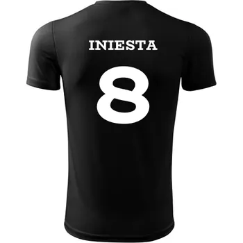 Dres Iniesta - Barva: černá, Velikost XXXL