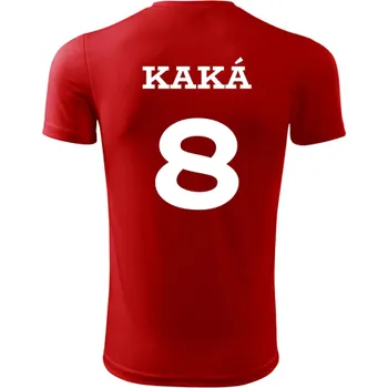 Dres Kaká - Barva: červená, Velikost XXXL