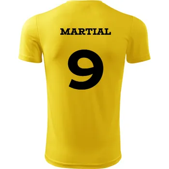 Dres Martial - Barva: žlutá, Velikost XL