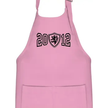 Kuchyňská zástěra Narozeninový motiv - znak - 2012 - Dětská zástěra na vaření - Univerzální velikost ( Růžová )