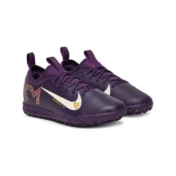 Chlapecká obuv Boty na fotball Nike Jr Zoom Vapor 16 Academy Km Tf FQ8285 500 Fialová 36