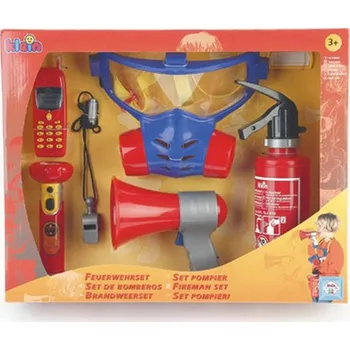 Hra na obchod Theo Klein Požárnická sada, 7dílná