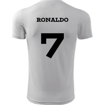 Dres Ronaldo - Barva: bílá, Velikost XXL