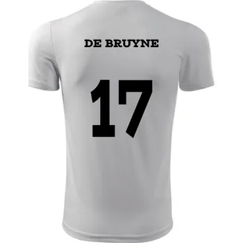 Dres de Bruyne - Barva: bílá, Velikost XL