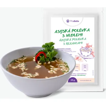 Asijská polévka s nudlemi