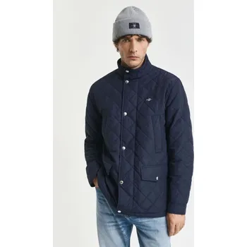 BUNDA GANT QUILTED WINDCHEATER MID JACKET EVENING BLUE