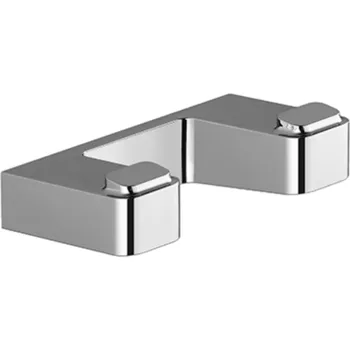 RAVAK 10° TD 100 dvojháček na ručníky, chrom