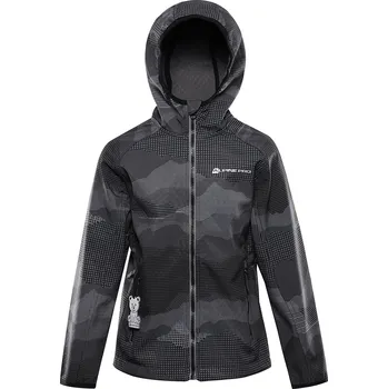 Dívčí bunda ALPINE PRO - EZORO DĚTSKÁ SOFTSHELLOVÁ BUNDA S MEMBRÁNOU