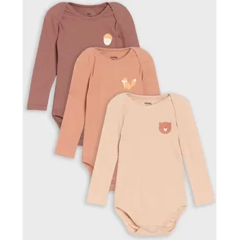 Kojenecké oblečení Sinsay - Pruhované body 3 balení - béžová - 003FX-08X - 003FX-08X-68