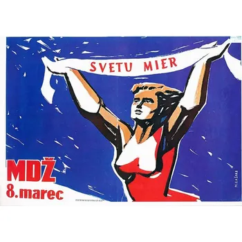 Plechová cedule Plechová retro cedule - MDŽ Provedení: Hliník: 30 x 20 cm