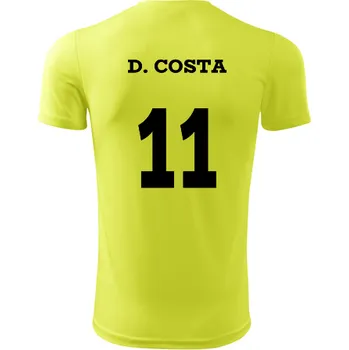 Dres D. Costa - Barva: neonově žlutá, Velikost XXXL