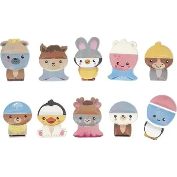 Janod Měkké obrázkové puzzle do vany Zvířátka