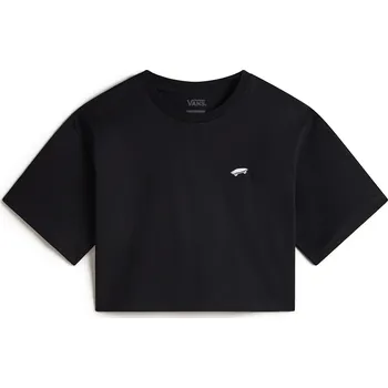Dámské tričko Vans Dámské tričko VANS W SALTON RELAX CROP SS S VN000P5QBLK1
