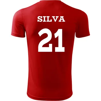 Dres Silva - Barva: červená, Velikost XXL