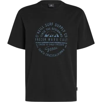 Pánské tričko Pánské tričko O'Neill MUIR L Černá, Tyrkysová