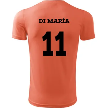 Dres Di María - Barva: neonově oranžová, Velikost S