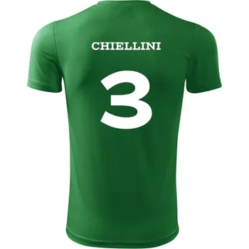 Dres Chiellini - Barva: střední zelená, Velikost XL