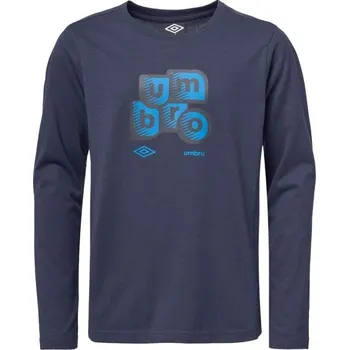 Chlapecké tričko Chlapecké triko Umbro MALTHE 116/122 Tmavě modrá, Tyrkysová
