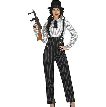 GUIRCA Dámský kostým - gangsterka vel. XL 44/46